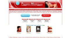 Desktop Screenshot of franken-models.com